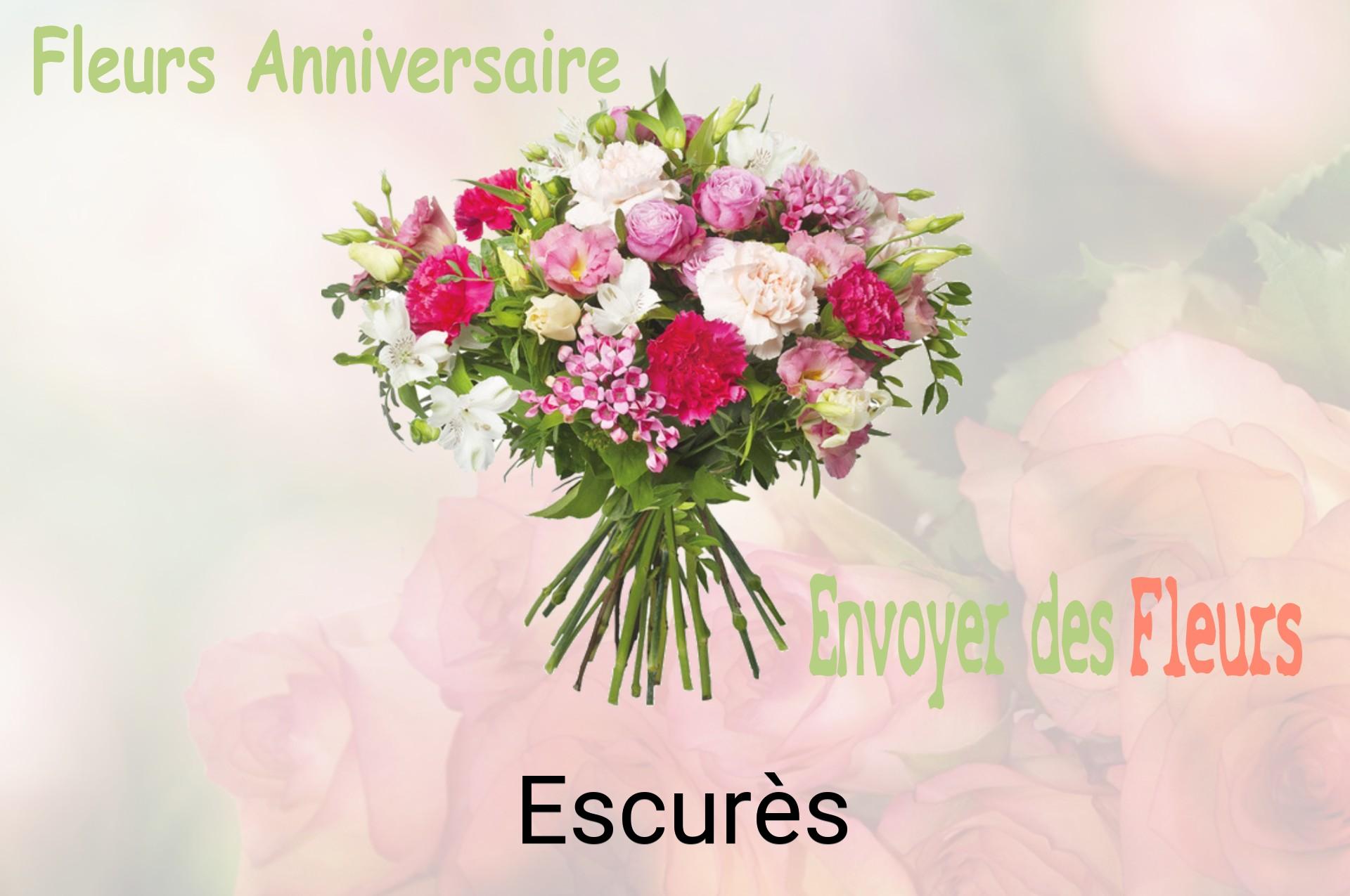 Bouquet de fleurs d’anniversaire livré à Escurès